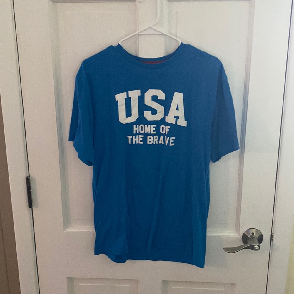 Blue USA shirt size small